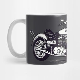 Classic motorcyle T-shirt Mug